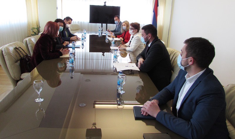 Vidović i Klokić razgovarali sa predstavnicom UNDP-a o budućoj saradnji